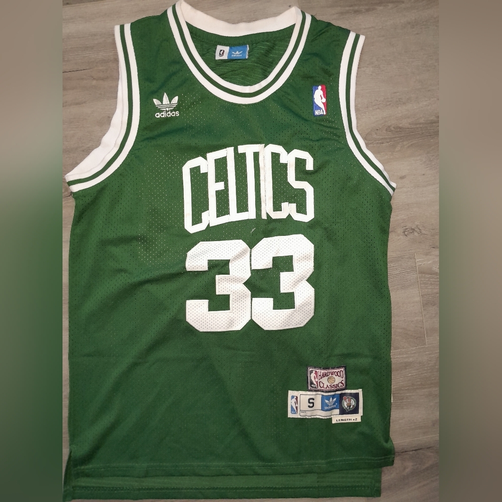 Adidas Green Celtics Jersey with White Details